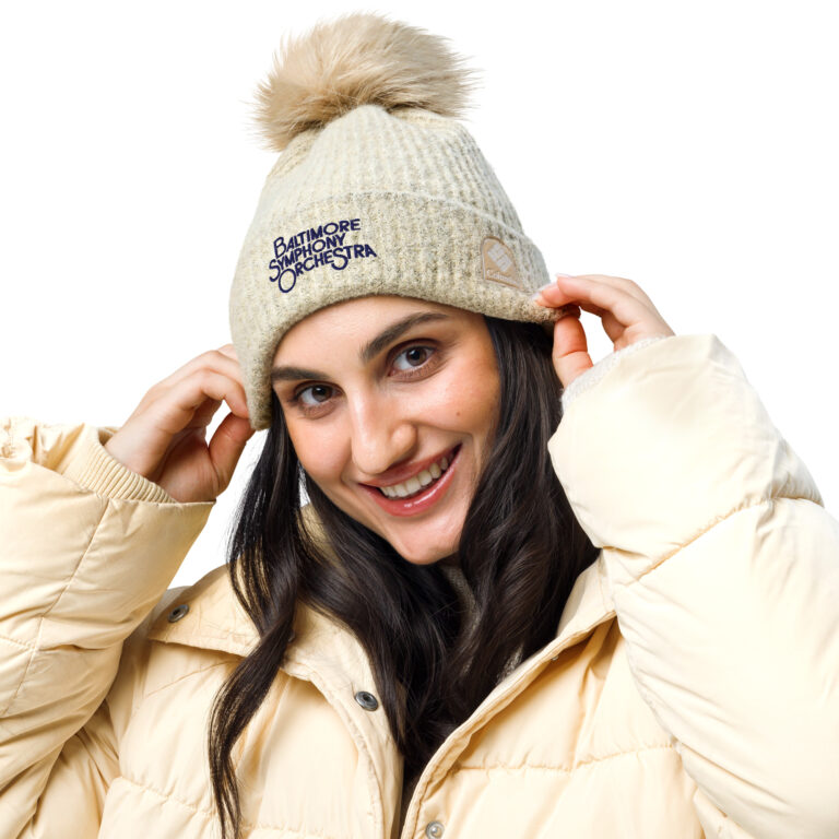 BSO Columbia Pom-Pom Beanie | Baltimore Symphony Orchestra