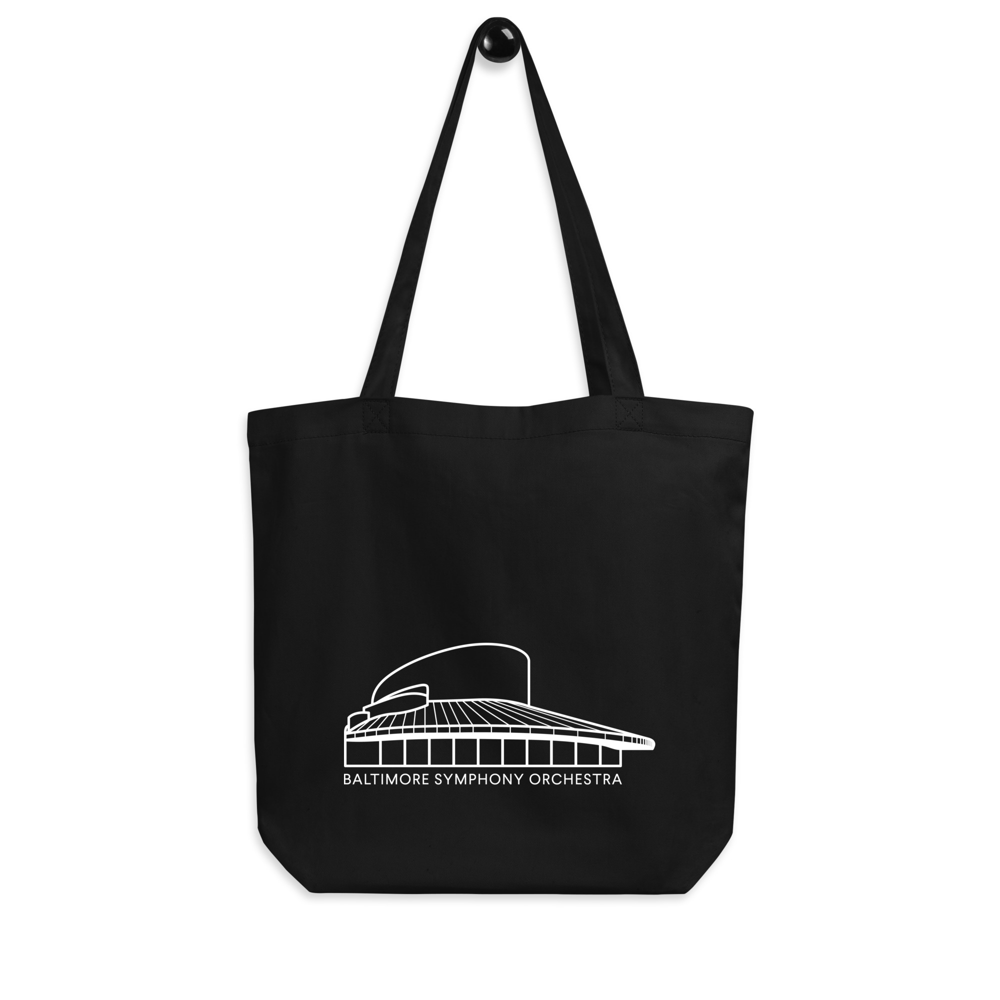 Meyerhoff Minimalist Drawing Eco Tote Bag | Baltimore Symphony