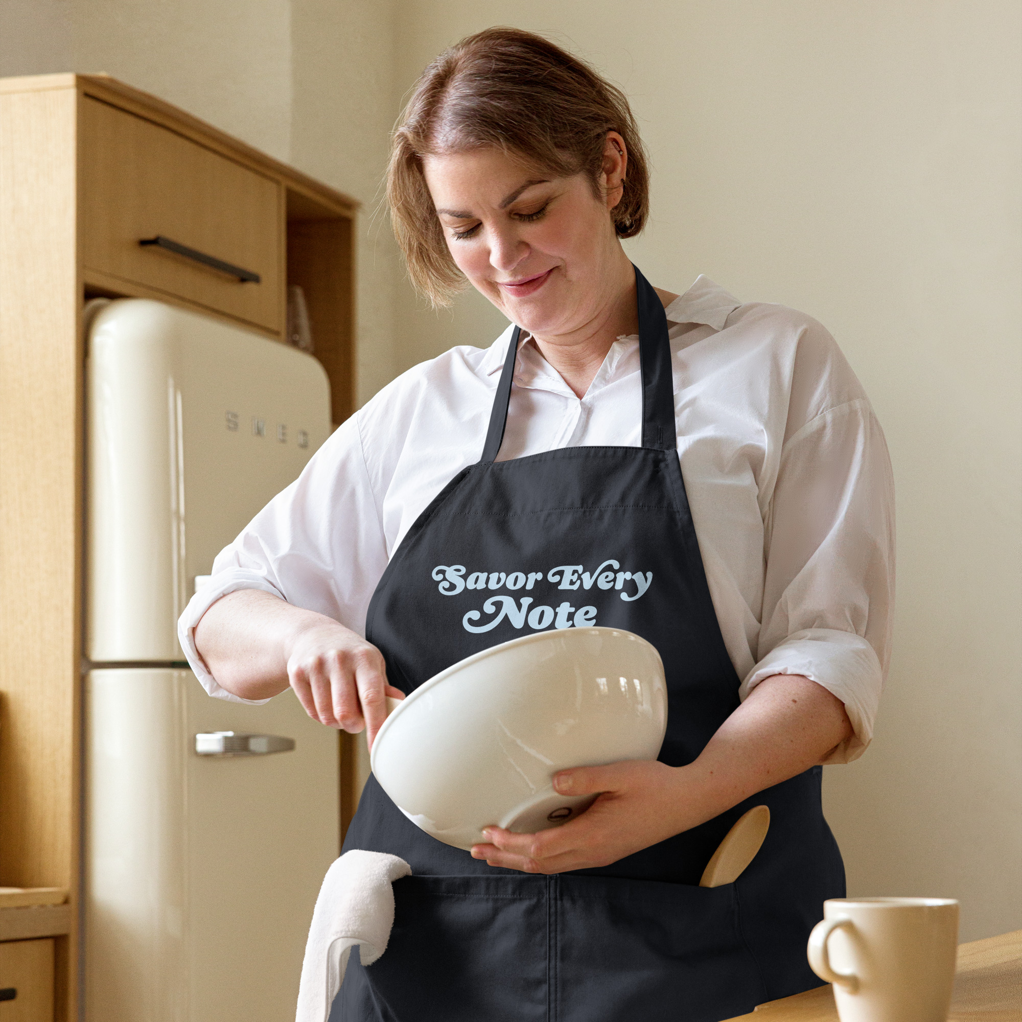 Savor Every Note Organic Cotton Apron | Baltimore Symphony Orchestra