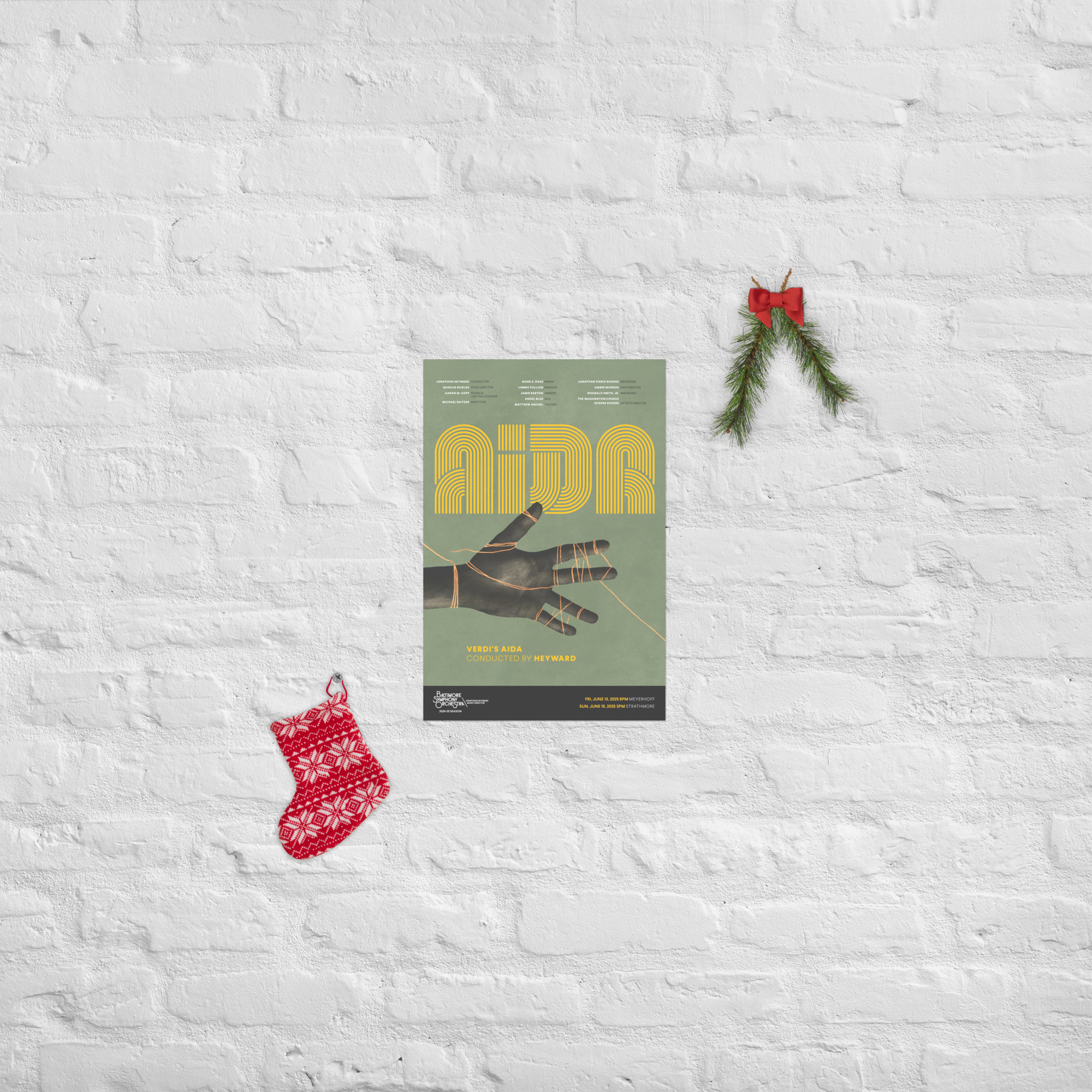 Verdi's Aida Poster | Baltimore Symphony Orchestra