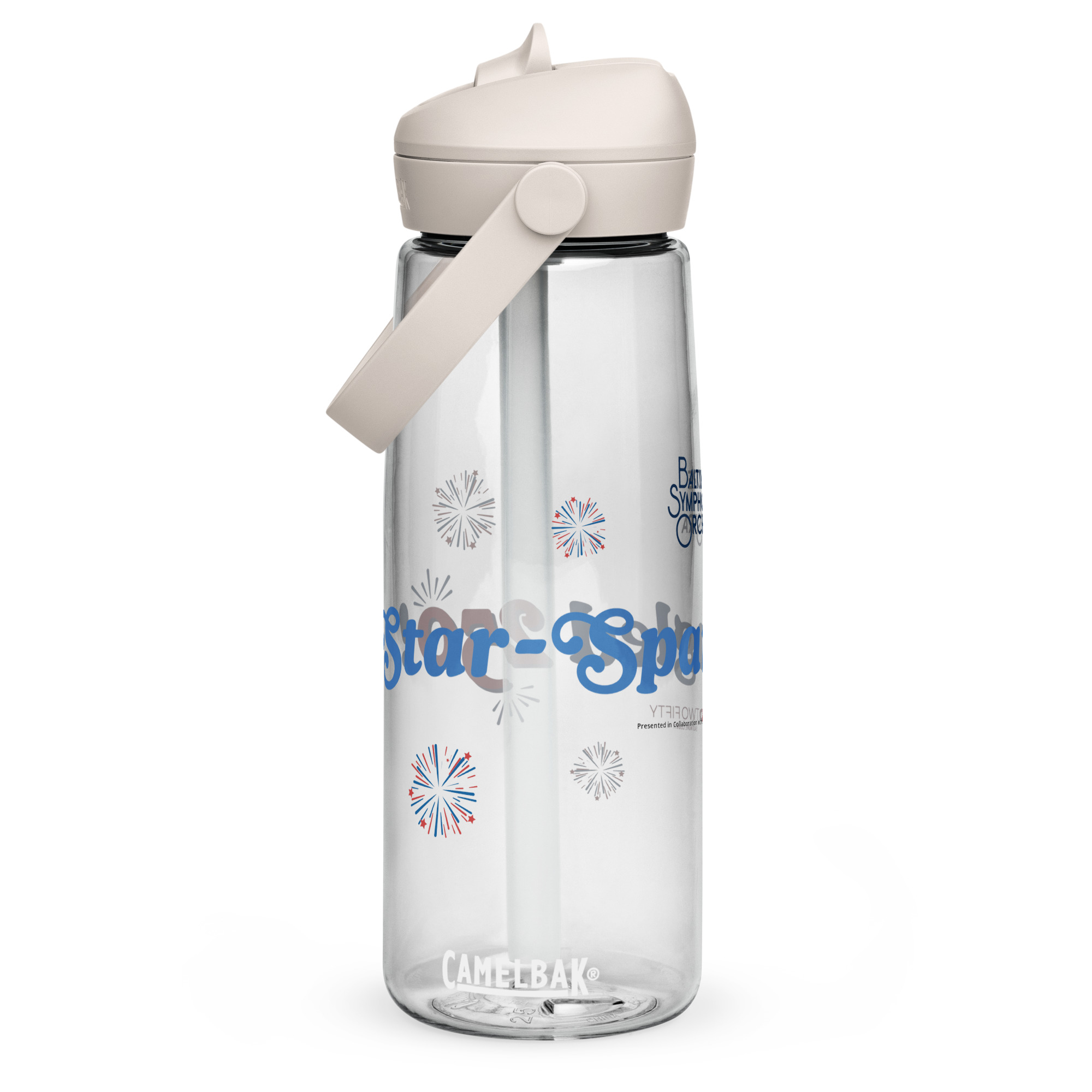 オルフェーヴル ボトルストッパー Star-Spangled 250 Flip Straw Water Bottle | Baltimore Symphony