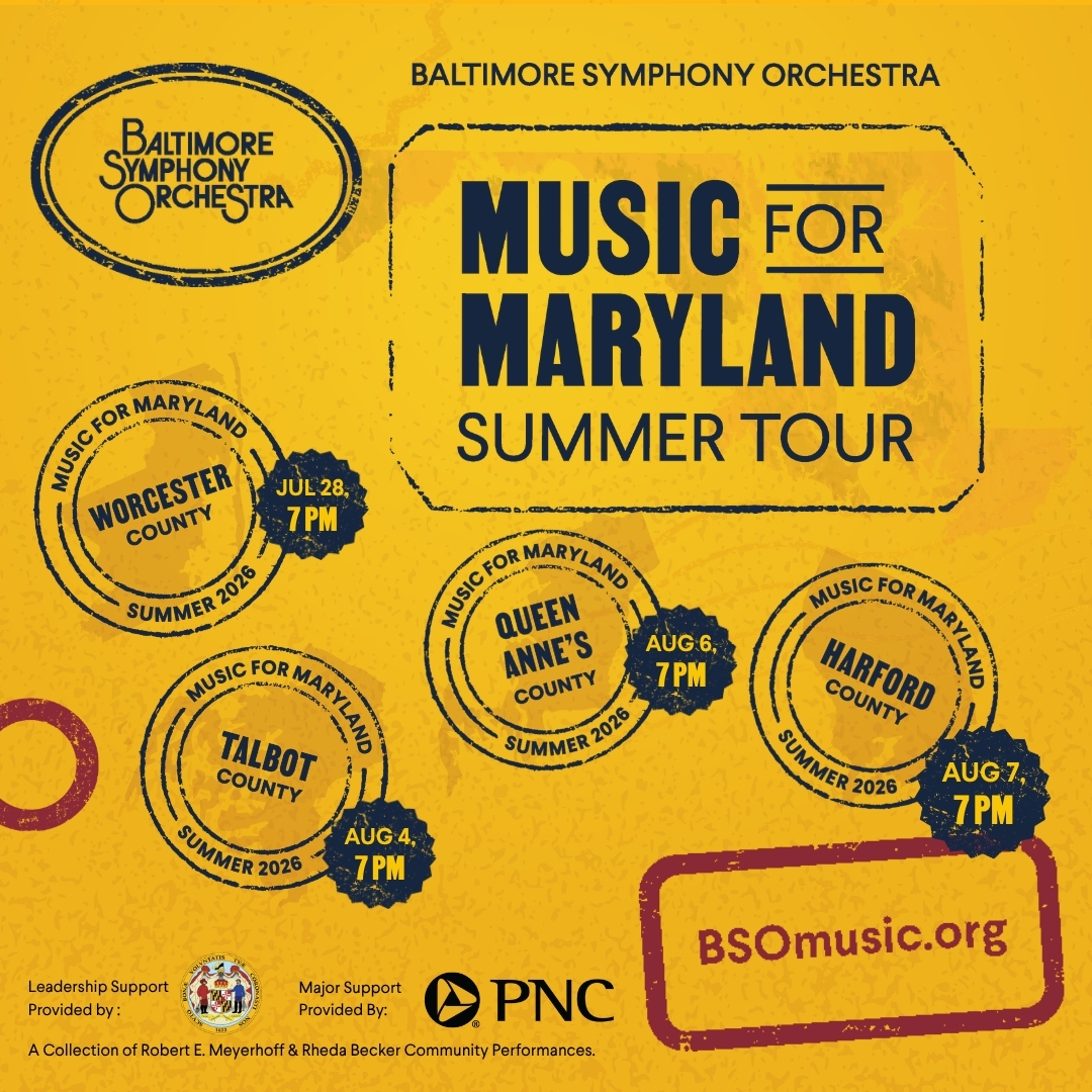 RESPECT MUSIC & CULTURE REPORT メシア slack Baltimore Symphony Orchestra Announces 2026 Music for Maryland